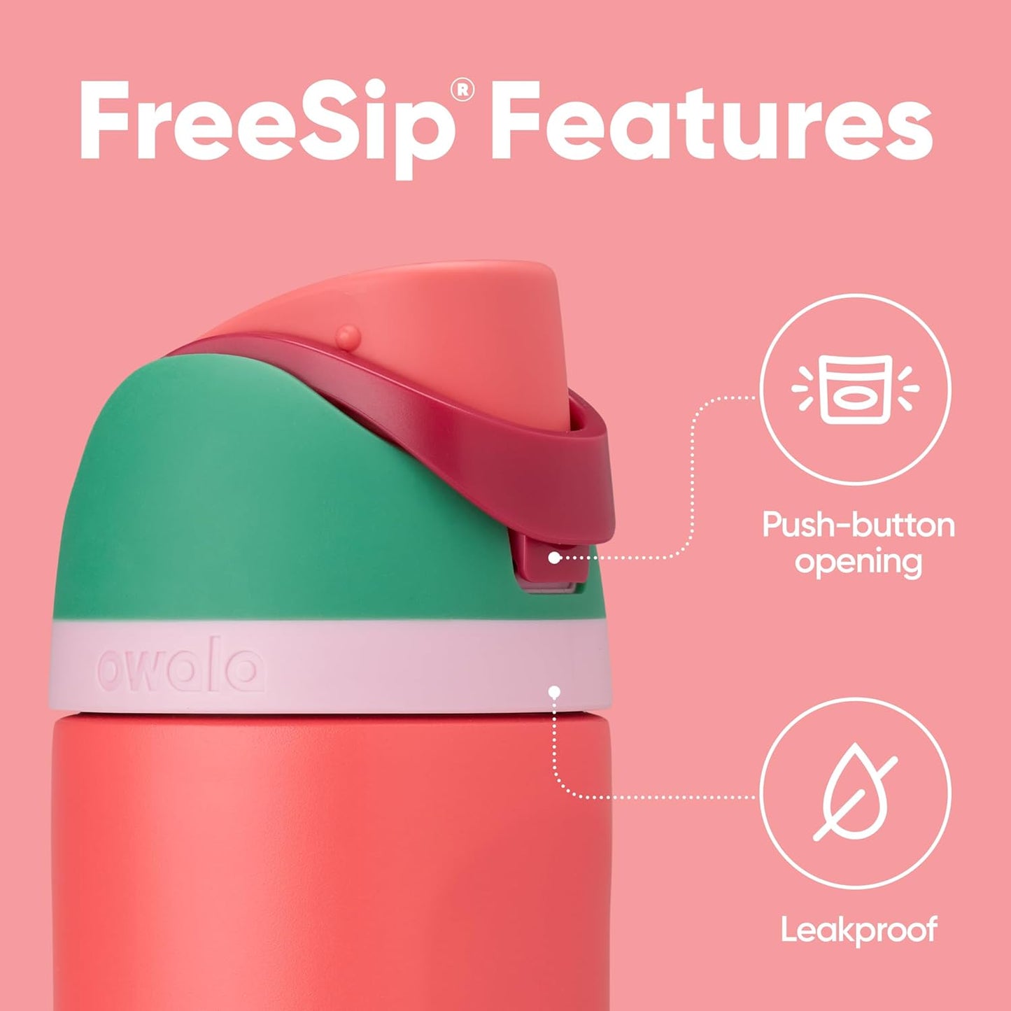 Owala x Strawberry Shortcake FreeSip 32oz Water Bottle