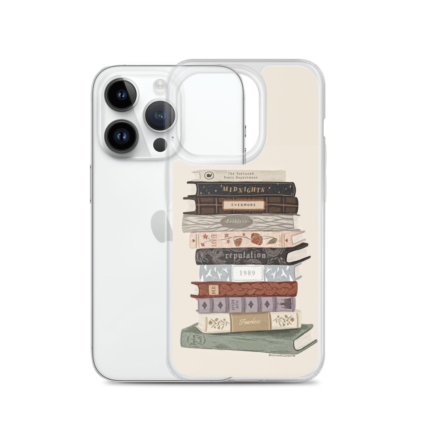 Aesthetic Taylor Swift Clear Phone Case - Swiftie Gift for iPhone
