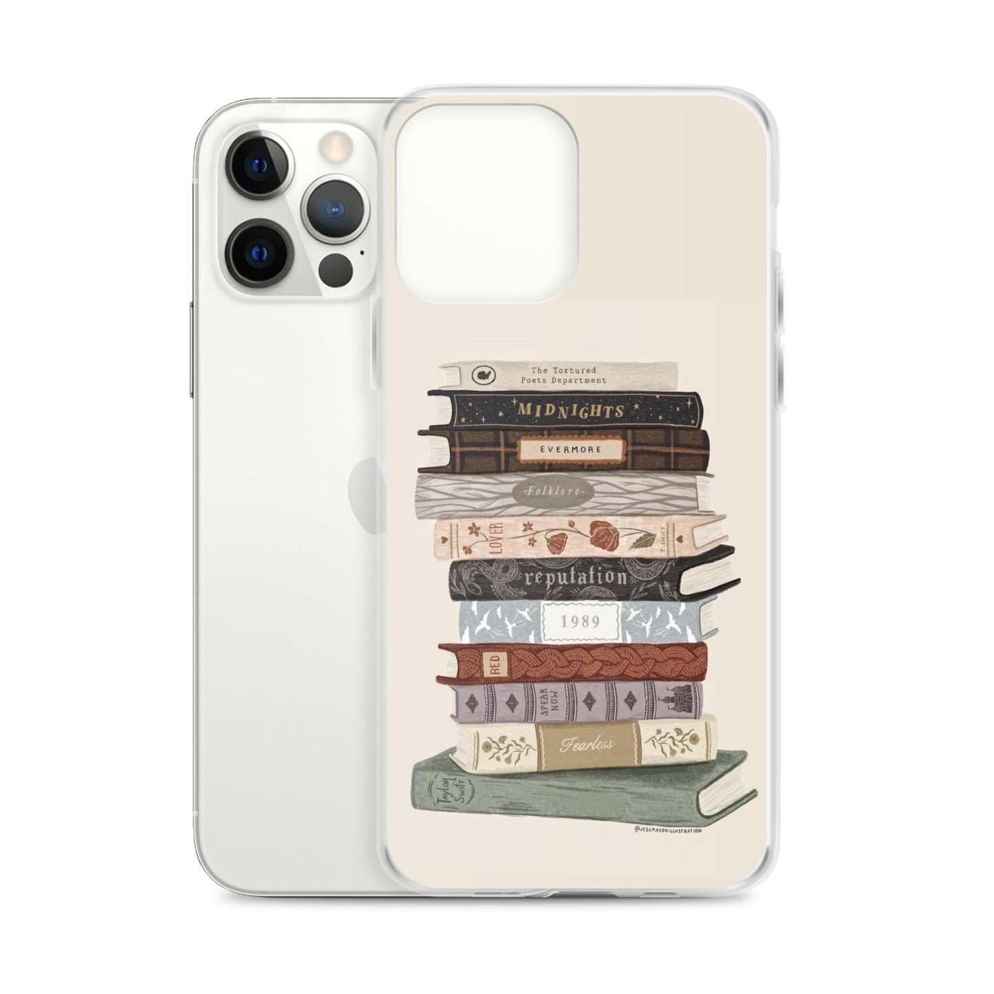 Aesthetic Taylor Swift Clear Phone Case - Swiftie Gift for iPhone