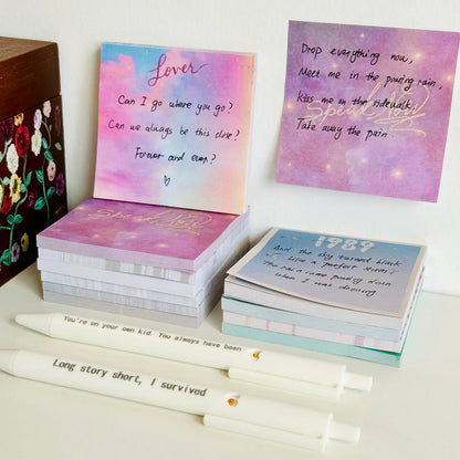 The Swift Era Sticky Notes
